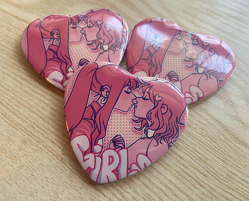 Girls Button (original)