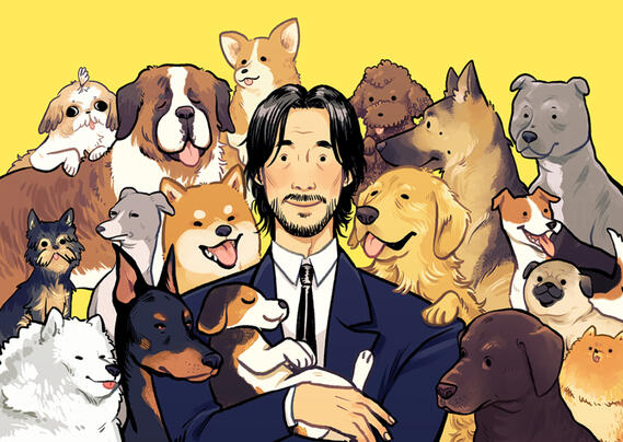 John Wick the puppy protector