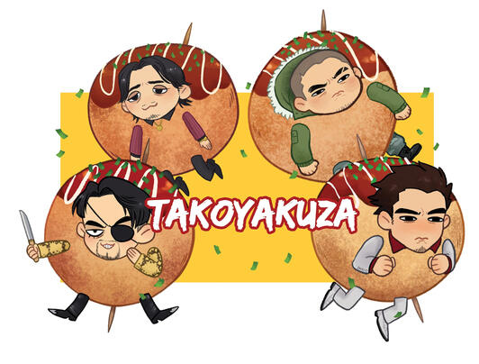 Takoyakuza Charms